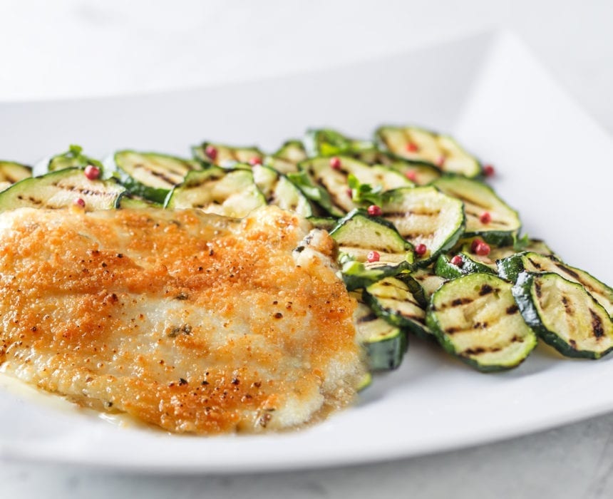 Parmesan Tilapia with Zucchini Recipe SlimFast
