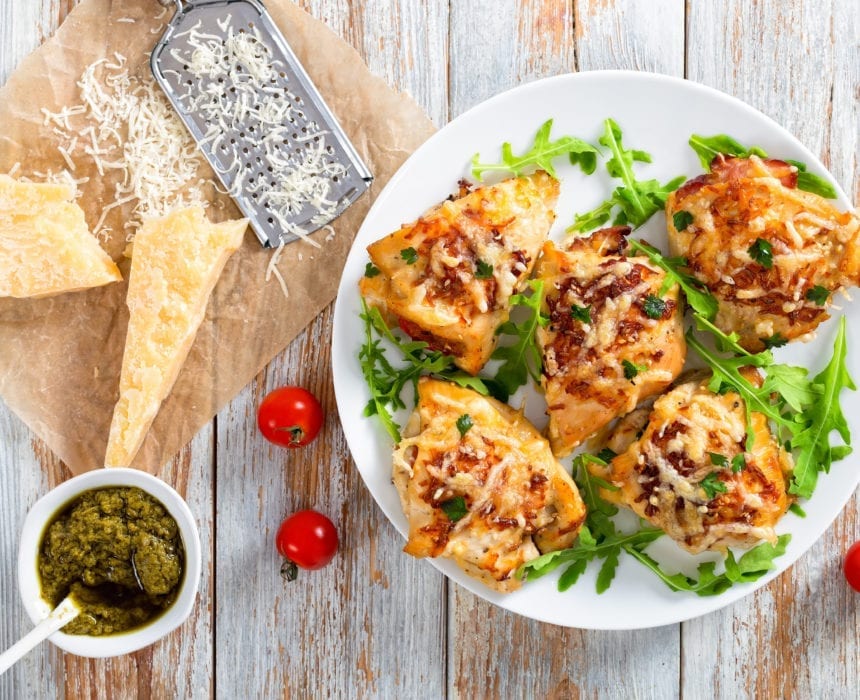 Prosciutto Stuffed Chicken with Mushroom Sauce Recipe SlimFast