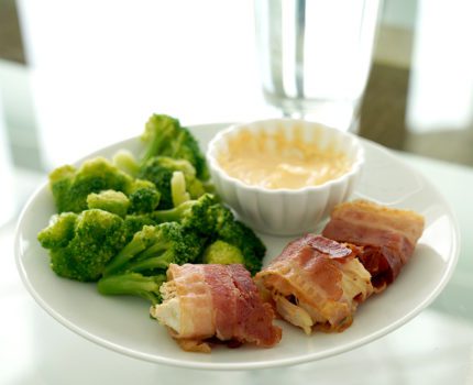 Bacon Wrapped Chicken Bites Slimfast