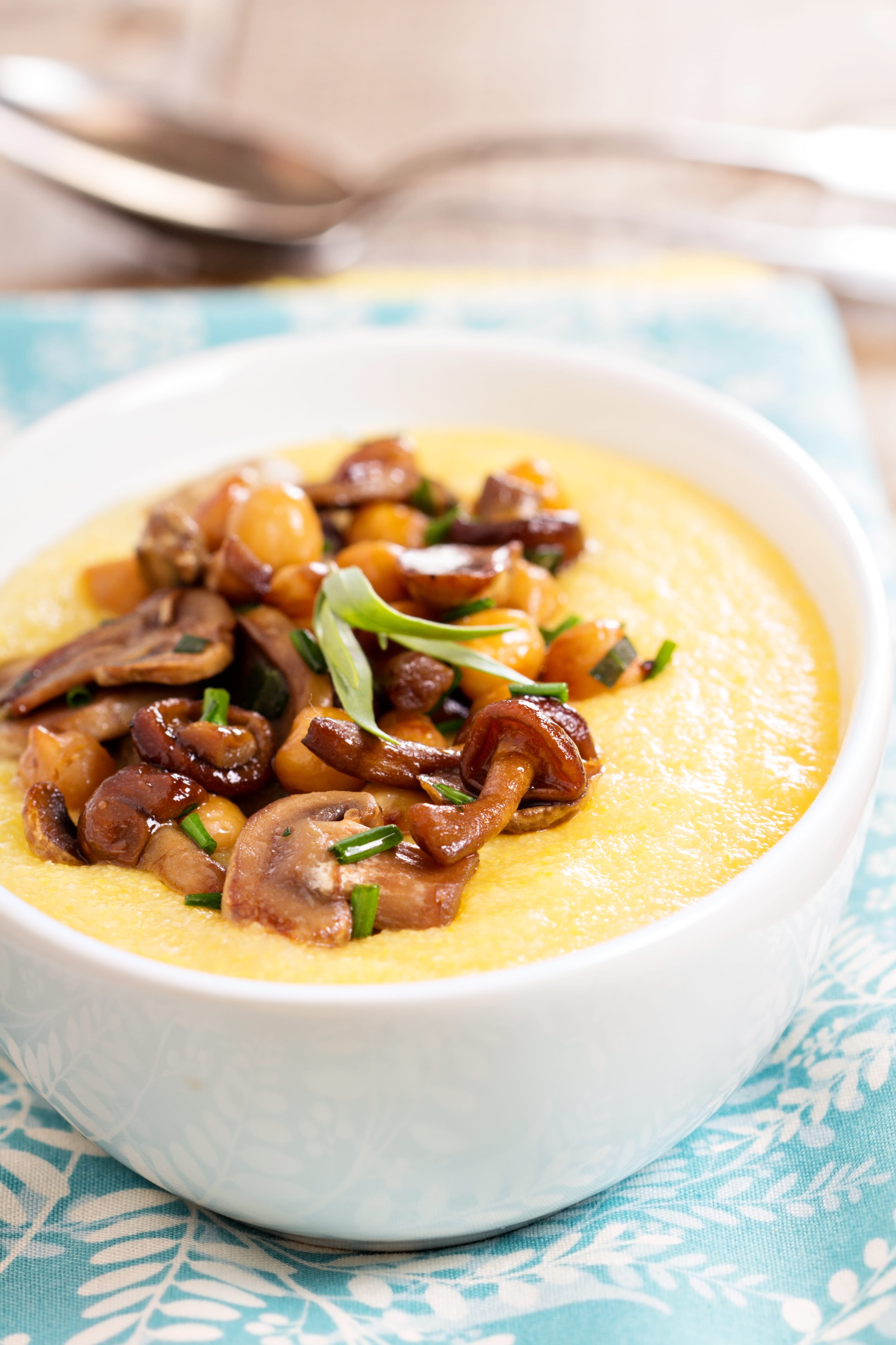 Roasted Mushroom Cauliflower Grits Recipe | SlimFast