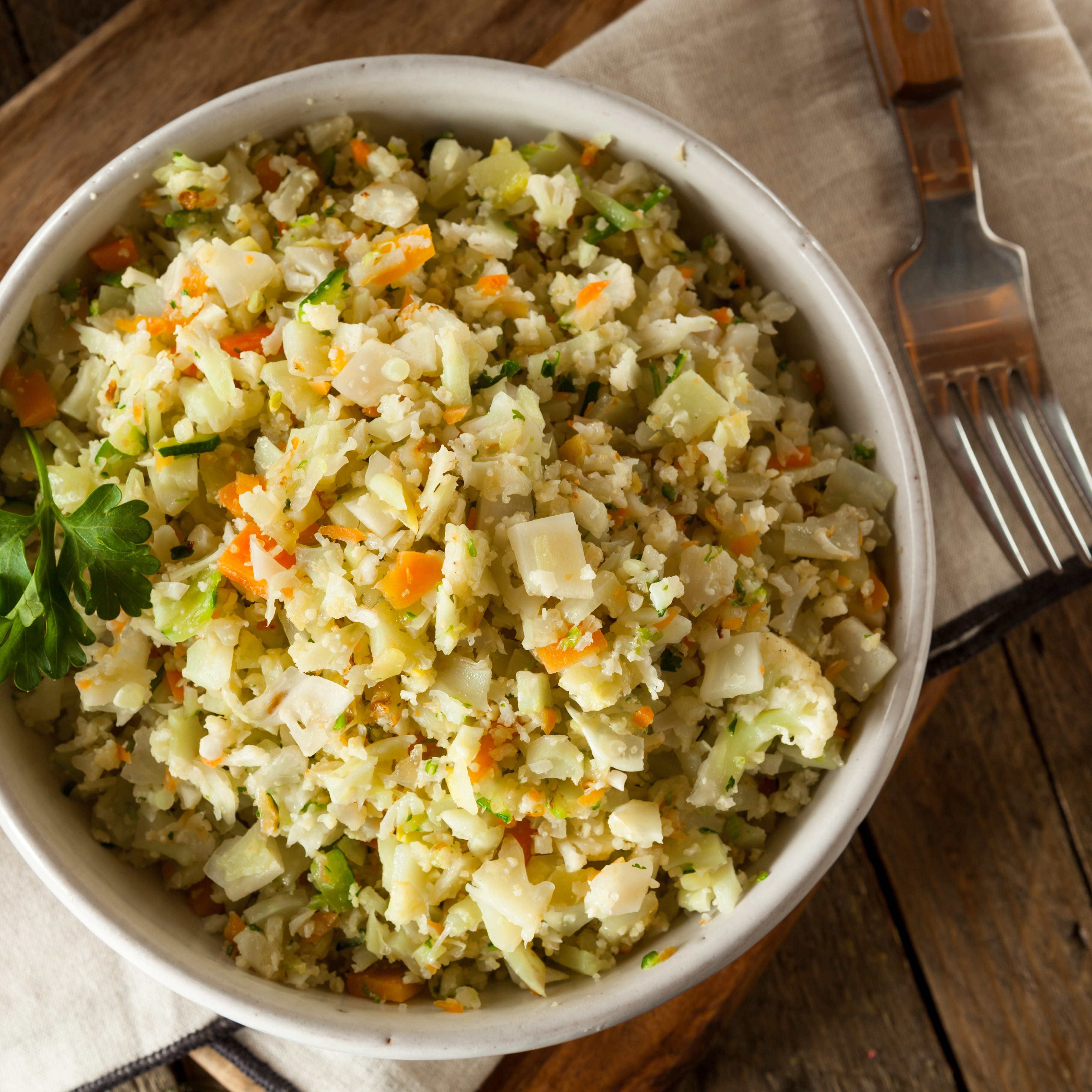 Cauliflower Sausage Stuffing Recipe | SlimFast