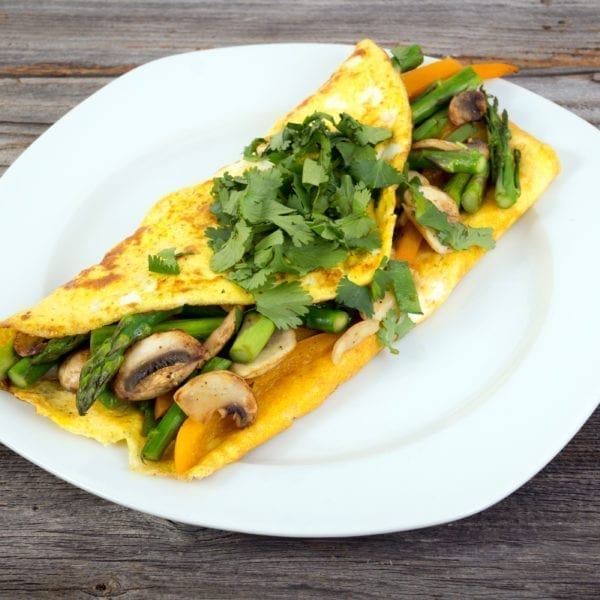 Grilled Veggie Omelet Recipe | SlimFast