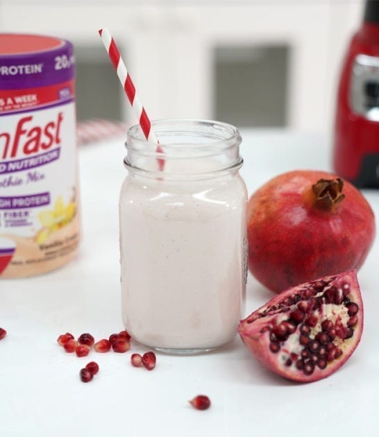 Vanilla Pomegranate Smoothie Recipe SlimFast