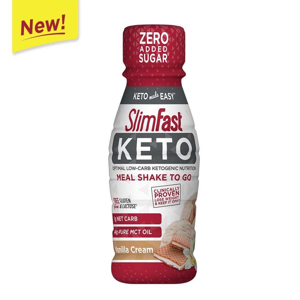 New Keto Vanilla Cream Ready to Drink Shake.