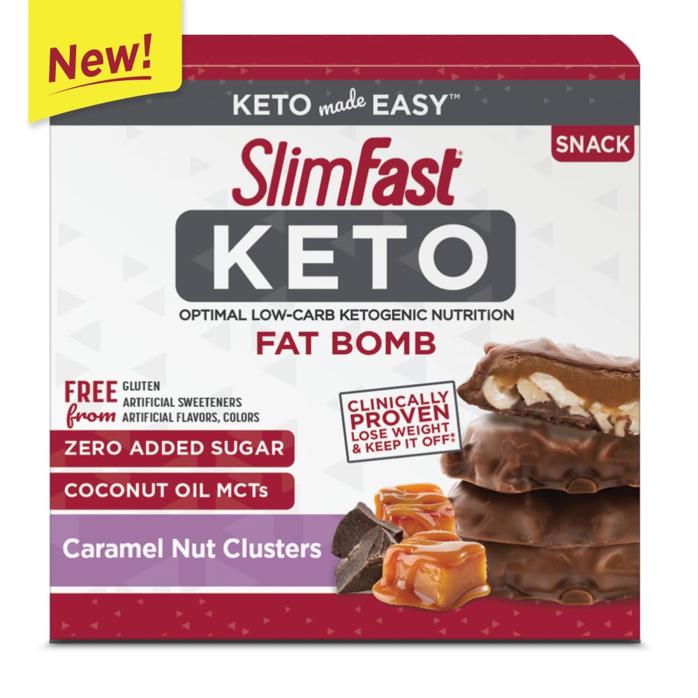 New Keto Caramel Nut Clusters Fat Bomb