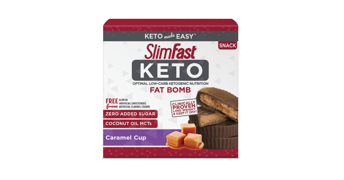 Slim Fast Diet >> SlimFast Keto Caramel Cup Fat Bomb | SlimFast Slim Fast Diet >> SlimFast Keto Caramel Cup Fat Bomb | SlimFast