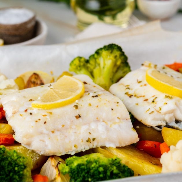 Lemony Tilapia and Vegetable Packets over Rice Recipe SlimFast