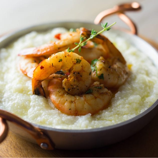 Shrimp and Cauliflower Grits Recipe SlimFast