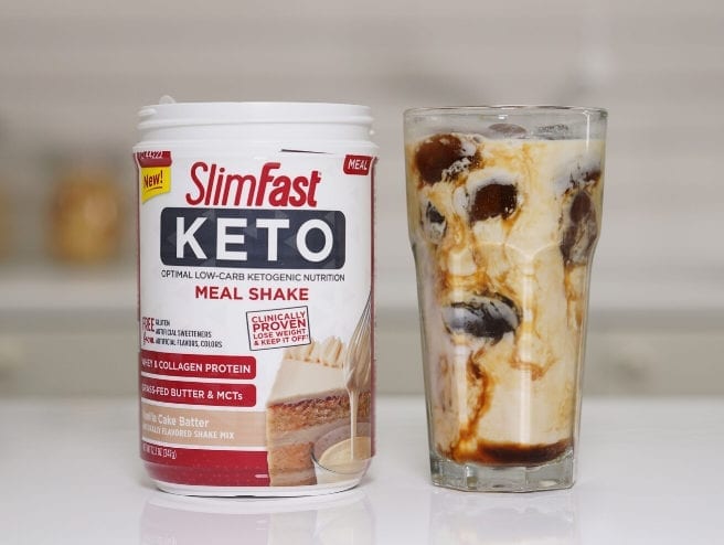 SlimFast Keto Iced Coffee