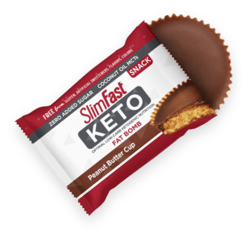 SlimFast Keto Peanut Butter Cup Fat Bomb SlimFast Keto Peanut Butter Cup Fat Bomb