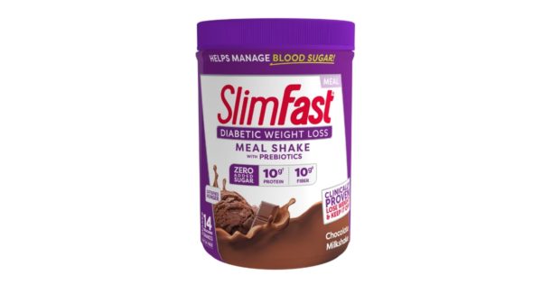 Slimfast Advanced Nutrition Creamy Chocolate High Protein Smoothie - 11.01 oz canister