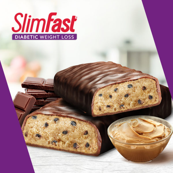 Diabetic Weight Loss Peanut Butter Bar is only 3g net carbs.