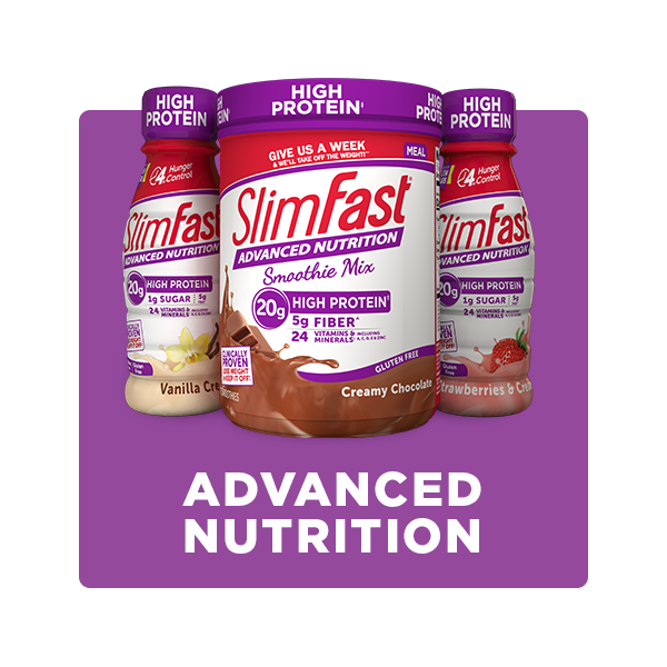 SlimFast Advanced Nutrition Products