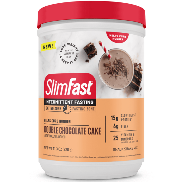 SlimFast Intermittent Fasting Double Chocolate Cake