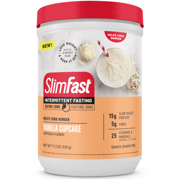 SlimFast Intermittent Fasting Vanilla Cupcake
