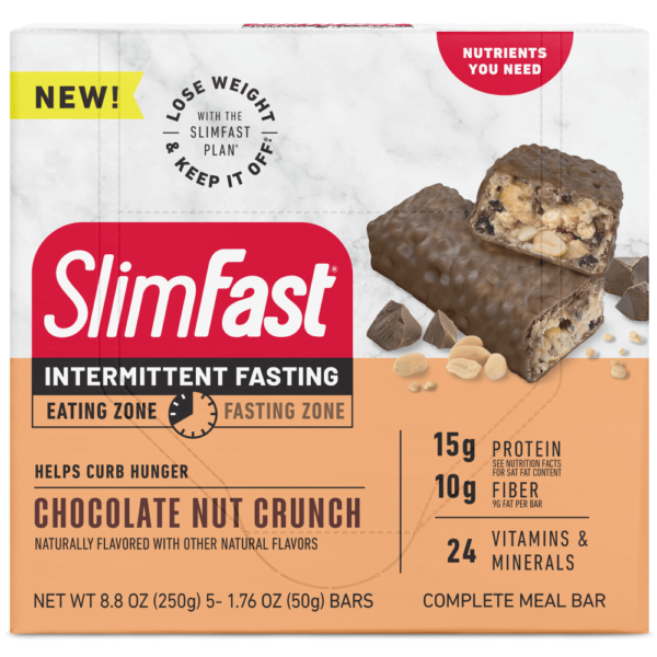 SlimFast Intermittent Fasting Chocolate Nut Crunch