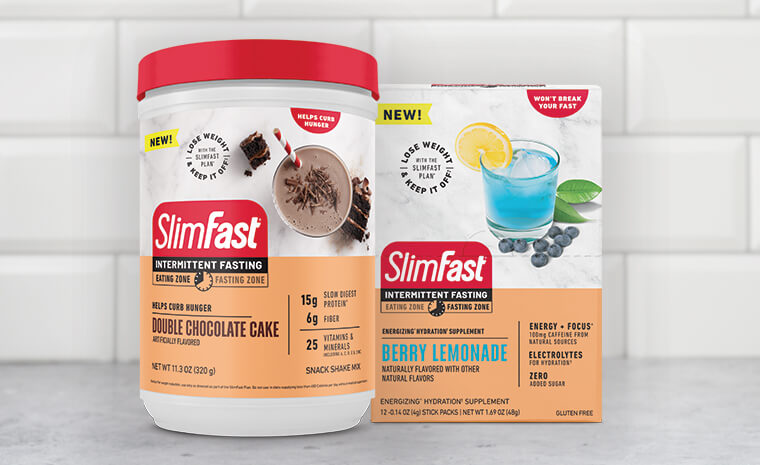 SlimFast Intermittent Fasting Shake and Drink Mix