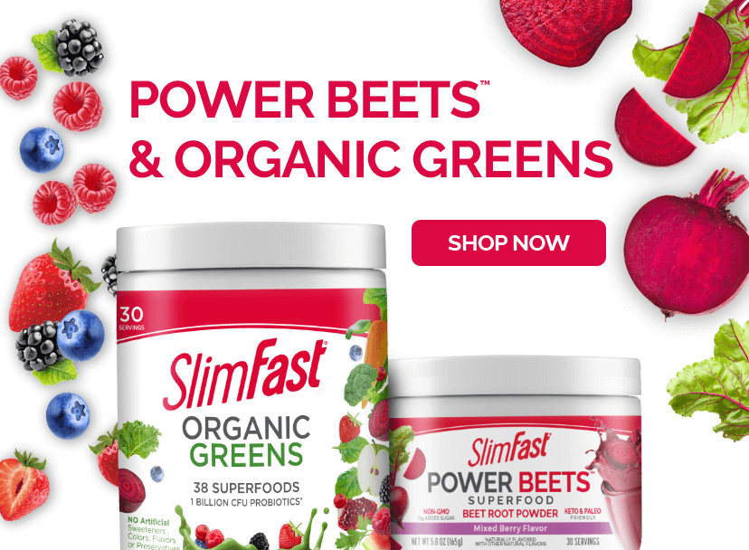 SlimFast Power Beets and Greens Now Available