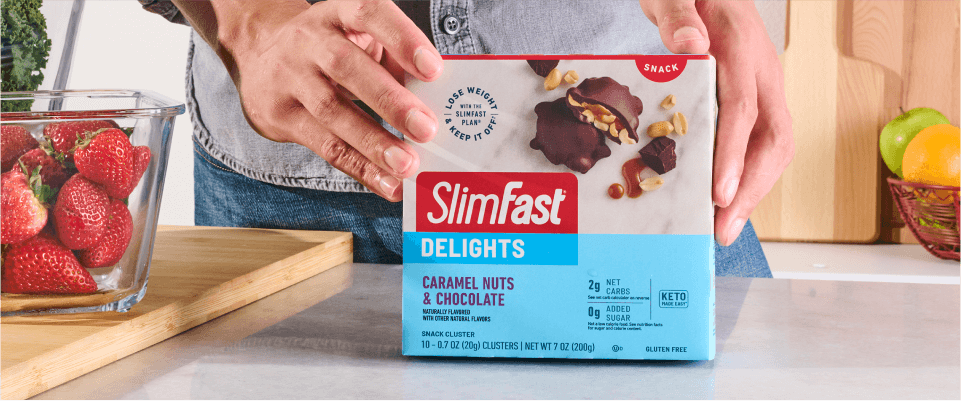 An image of SlimFast Delights Snack Cluster.