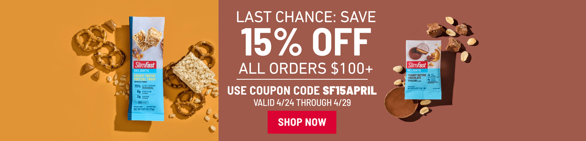 Save 15 percent off order over $100
