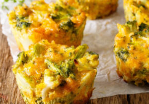 Broccoli & Cheddar Egg Muffins - Recipe Category Image